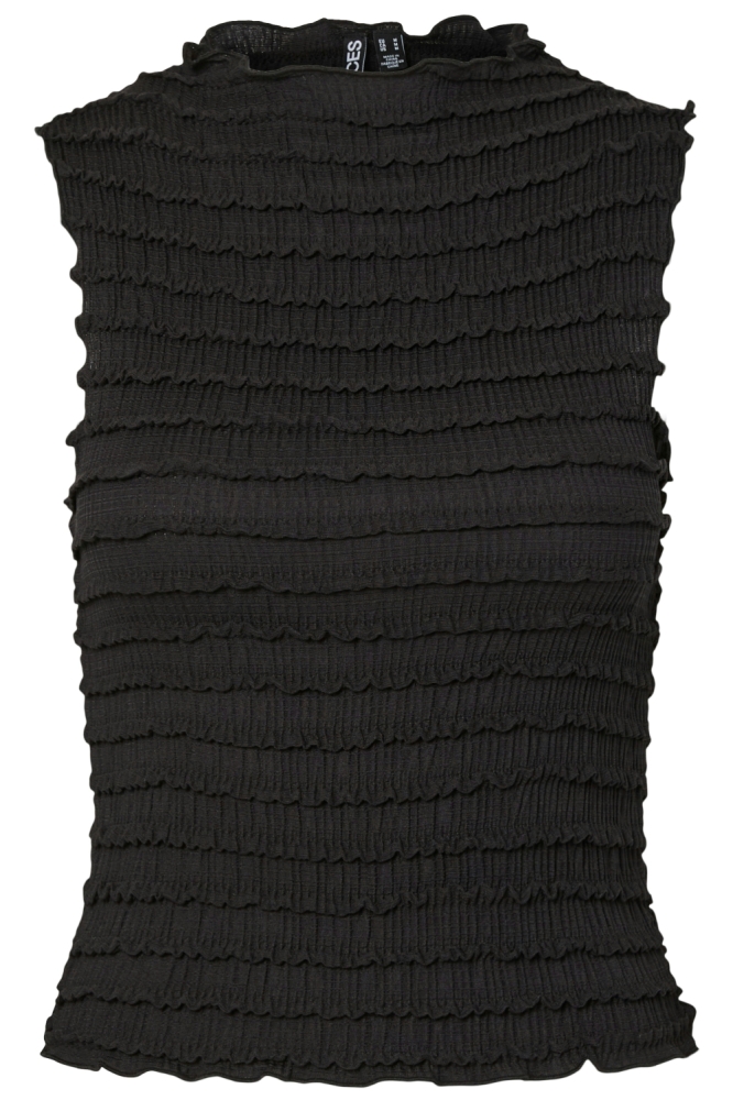 PCTANNE SL TOP JRS D2D PP 17163263 BLACK